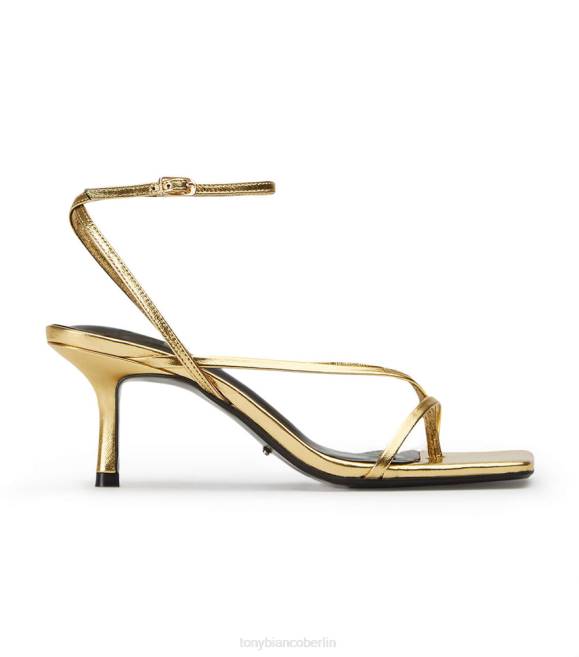 Stöckelschuhe| de Tony Bianco Frauen Avi-Absätze Goldfolie 462451